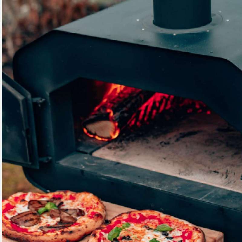 Vonken houtoven: Vonken houtoven & pizza's | Demo door Chef Jan