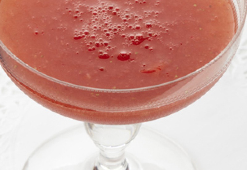 Daiquiri strawberry mocktail