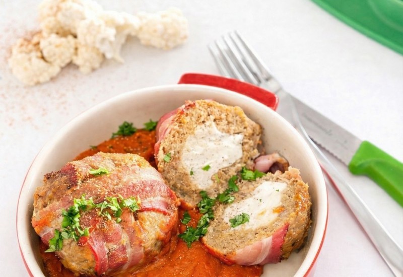 Bloemkoolbommetje in de nester